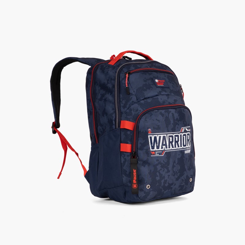 Printed Navy Backpack for Boys